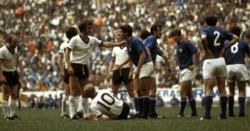 Alemania Federal e Italia, en el 'Partido del Siglo' de México 1970. l captura