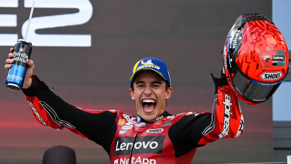 Marc Márquez gana en Balaton Park y alcanza su victoria 100 en MotoGP