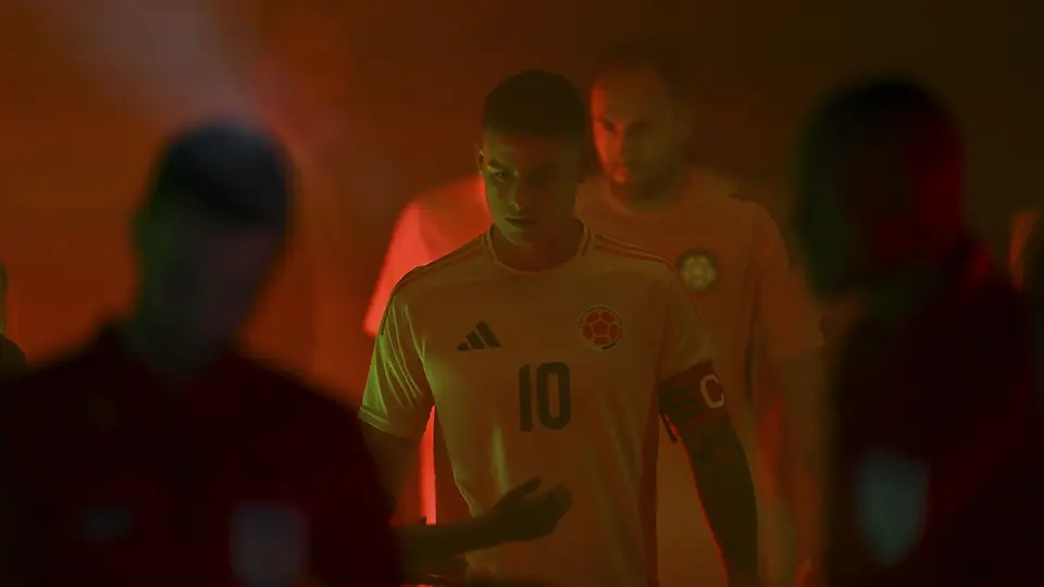 James Rodríguez con la playera de Colombia, su país natal | IMAGO7