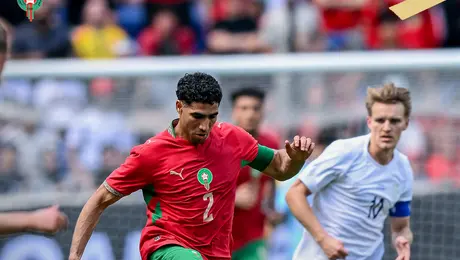 Marruecos empata ante Noruega con lesionados como protagonistas