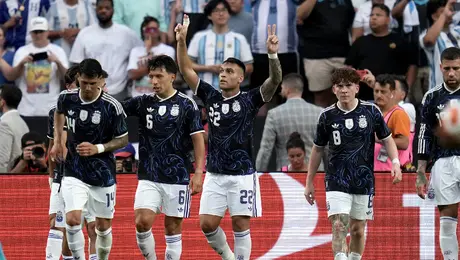 Tres jugadores de Argentina entre algodones; estos son los nombres