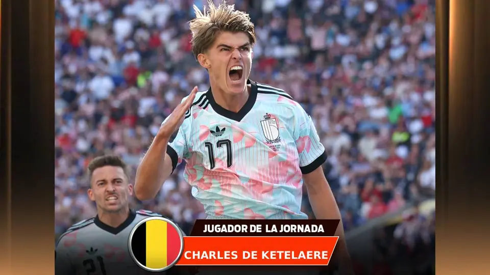 La Figura de la jornada: Charles De Ketelaere el goleador que guió a Bélgica a Cuartos de Final