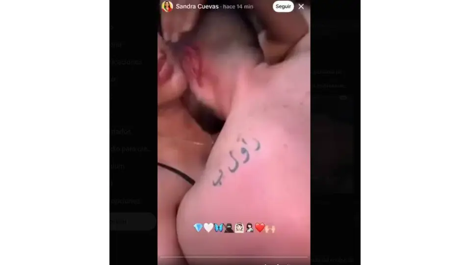 Eduardo “N” aseguró durante una transmisión en vivo que Sandra Cuevas estaría embarazada; la exalcaldesa no ha fijado una postura. Captura de pantalla