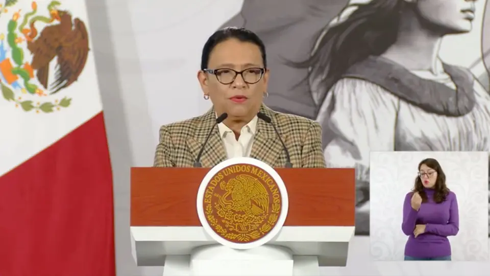 Rosa Icela Rodríguez señaló contradicciones en las versiones del caso. / X:@xevtfm.