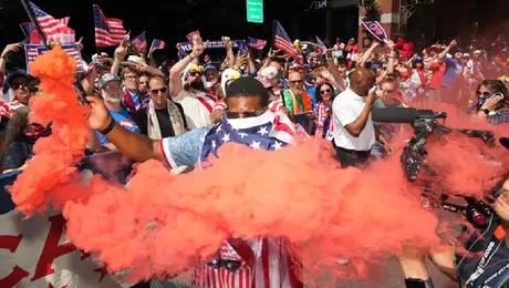 Afición de Estados Unidos convierte Seattle en una fiesta antes del duelo ante Bélgica