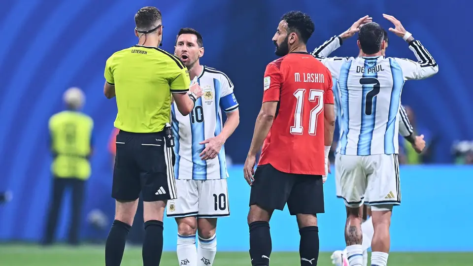 François Letexier en el partido de Argentina contra Egipto | MEXSPORT