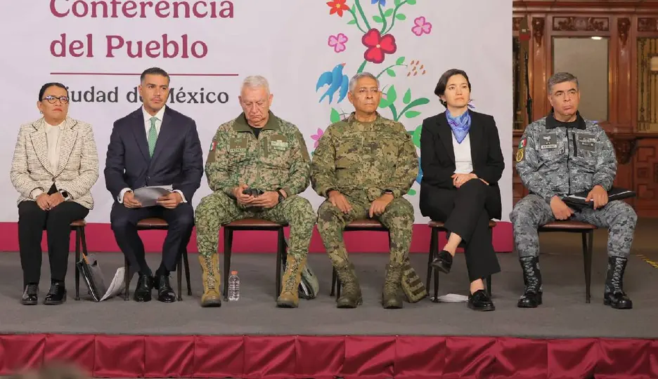 Gabinete de Seguridad da a conocer cifra mínima de criminalidad letal / @DefensaMX