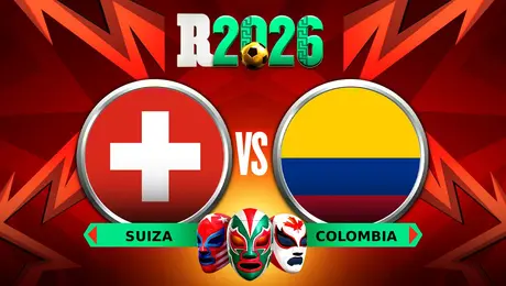 Suiza vs Colombia: ¿Dónde y a qué hora ver el partido de Octavos de Final del Mundial 2026?