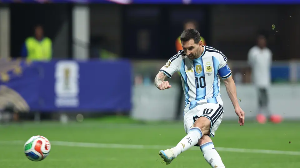 Messi fallando anye Egipto | AP