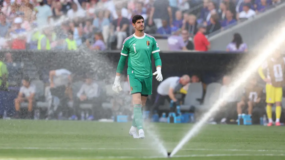 Thinaut Courtois en el partido ante Estados Unidos | AP