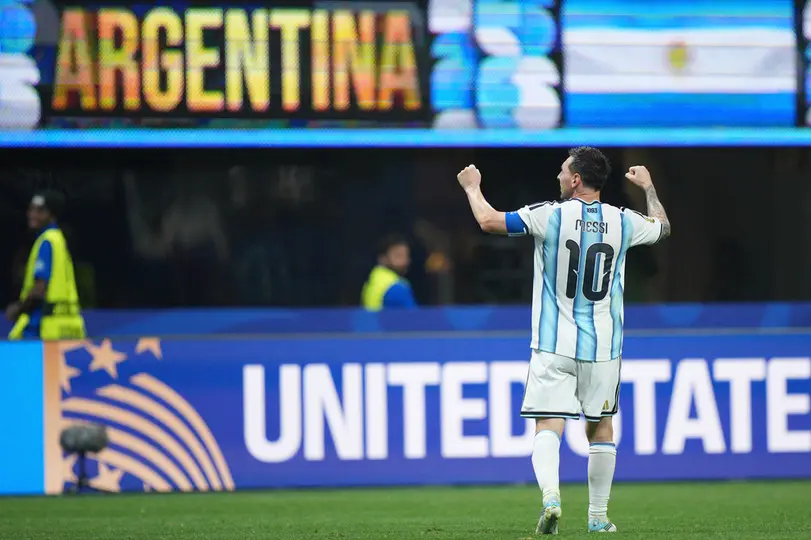 Lionel Messi celebrando | AP