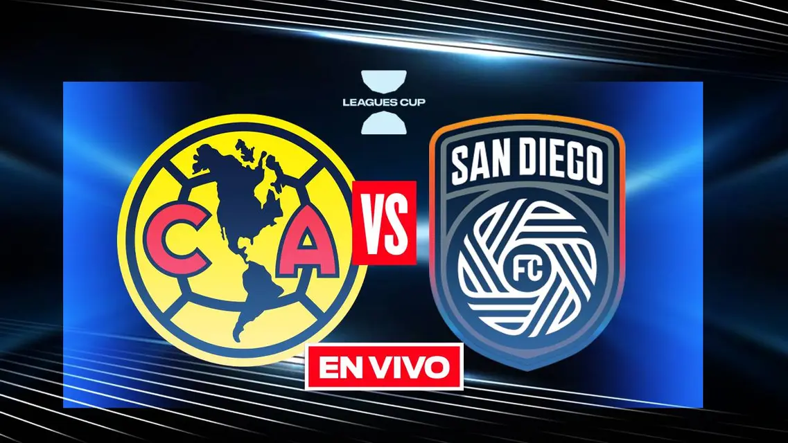 América vs San Diego EN VIVO Leagues Cup Jornada 1