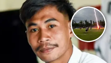 Tragedia en el futbol de Tailandia: un jugador murió tras recibir el impacto de un rayo durante un partido
