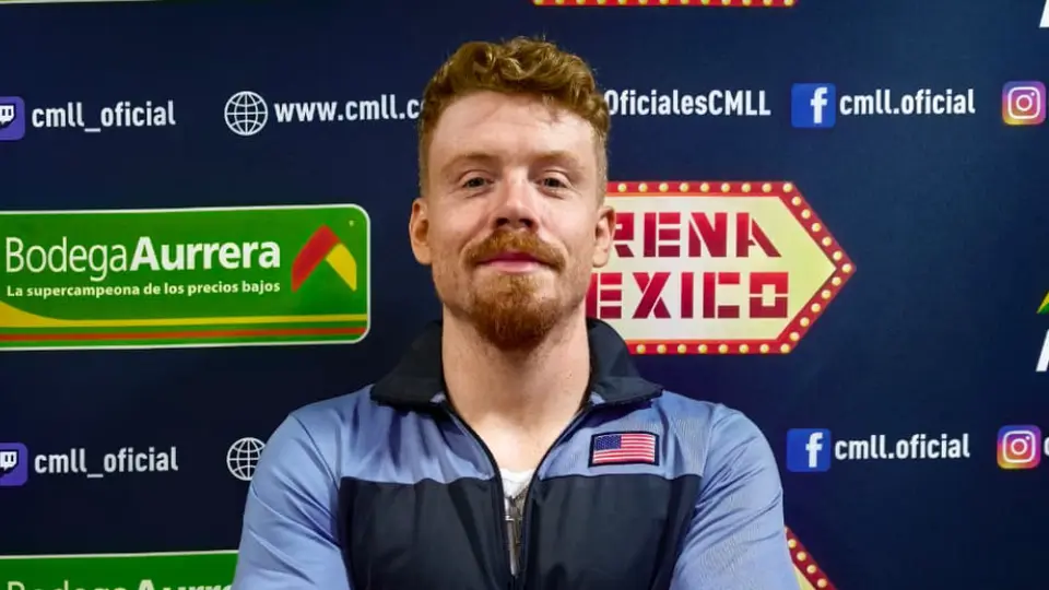 Blake Christian cumple uno de sus sueños en el CMLL l CMLL