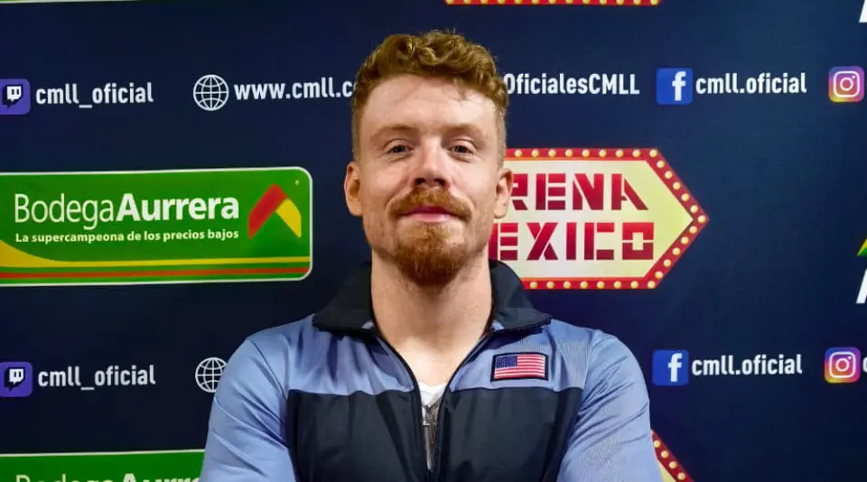 Blake Christian cumple uno de sus sueños en el CMLL l CMLL