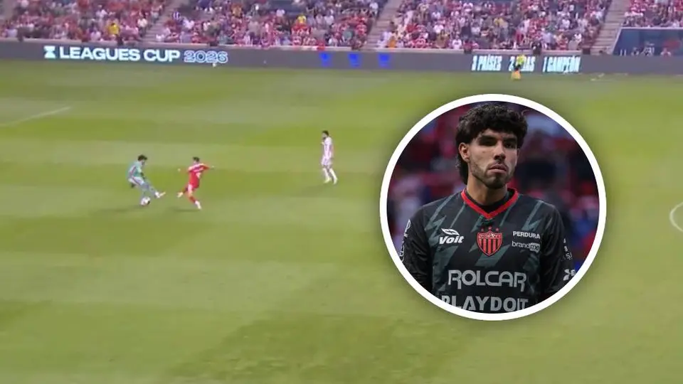 Luis Jiménez, portero del Necaxa, protagoniza cardiaca jugada ante Robert Lewandowski