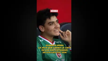 Gilberto Mora por encima de Messi en la Leagues Cup 2026