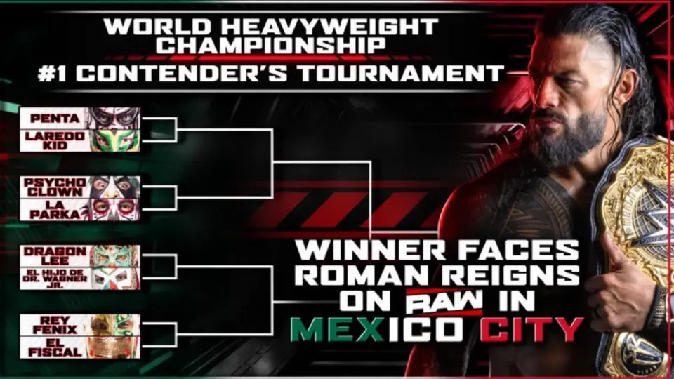 ¡Por el título mundial! WWE revela torneo para enfrentar a Roman Reigns en México