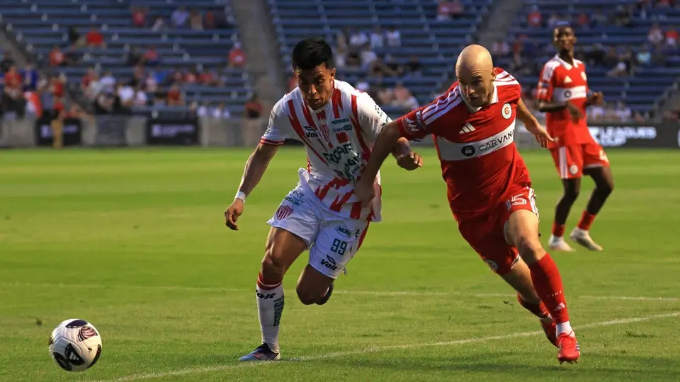 Partido de Chicago Fire contra Necaxa | AFP