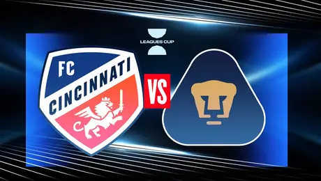 Cincinnati FC vs Pumas EN VIVO Leagues Cup Jornada 2 | 1-0 ¡Gol de Pavel Bucha!