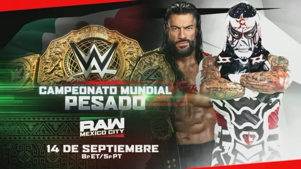 Roman Reigns vs. Penta por el Campeonato Mundial Pesado | WWE