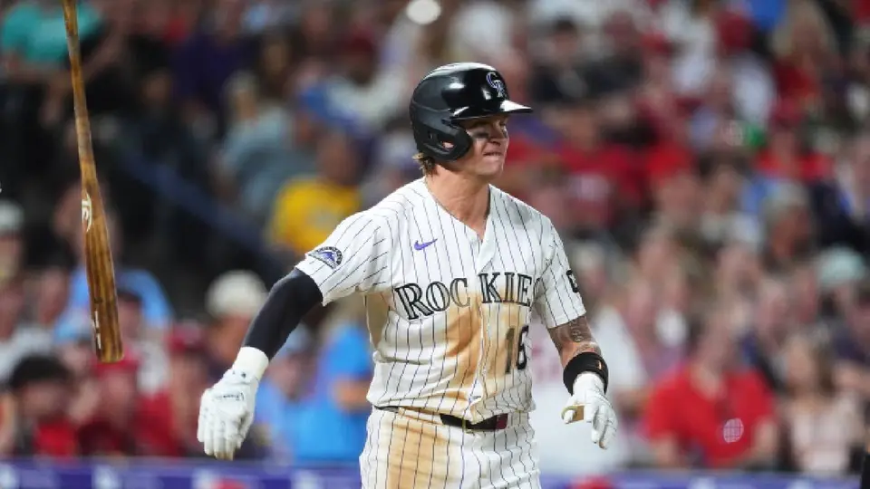 Cole Carrigg de los Rockies | AP