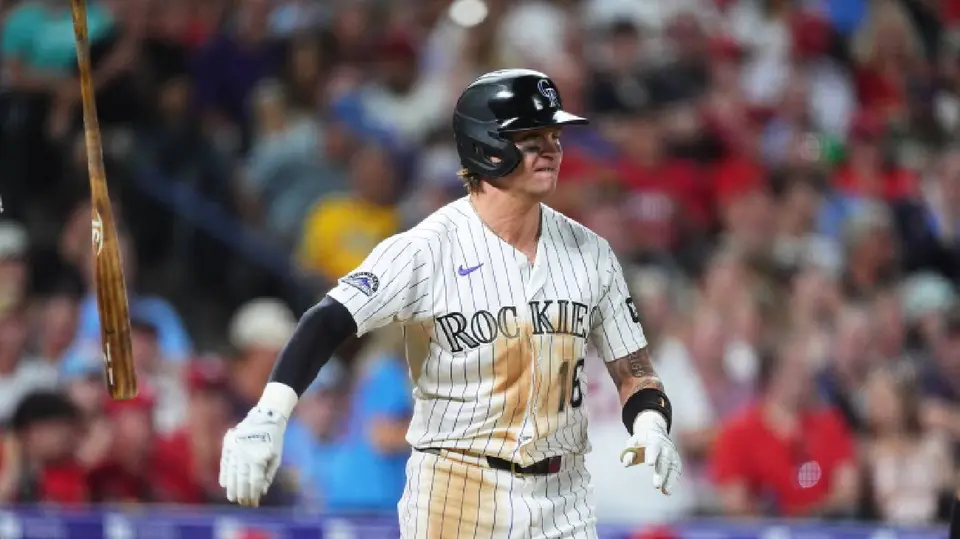 Cole Carrigg de los Rockies | AP
