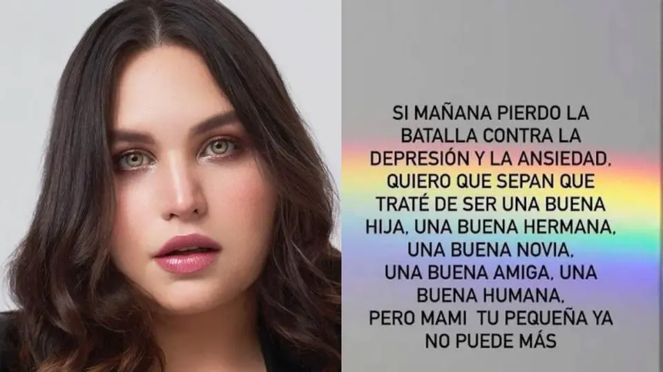 Villarreal compartió el mensaje en sus historias de Instagram./I:@estefaniavillarrealvillarreal