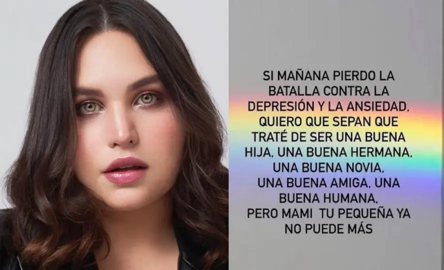 Villarreal compartió el mensaje en sus historias de Instagram./I:@estefaniavillarrealvillarreal
