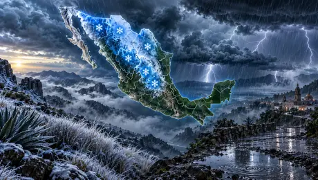 Frío de hasta 0 grados llegará a cinco estados este lunes 7 de septiembre; SMN prevé fuertes lluvias