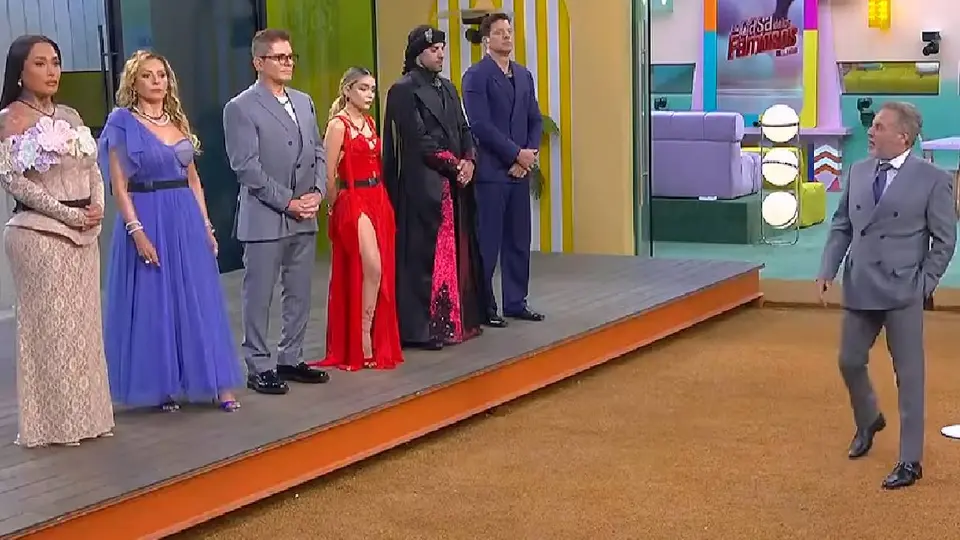 Alexis Ayala, Apio Quijano, Ricardo Peralta y Dalilah Polanco participaron en la dinámica de “Congelados”./ Captura de pantalla