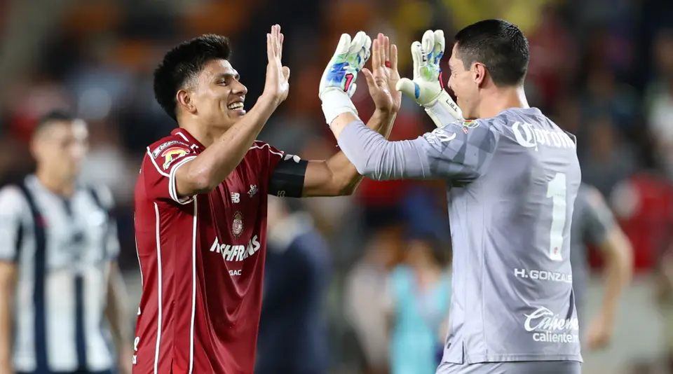 Jesús Gallardo celebra el título de Toluca en la Leagues Cup | MEXSPORT