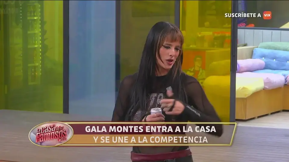 Gala Montes participa por segunda ocasión en La Casa de los Famosos México./ Captura de pantalla