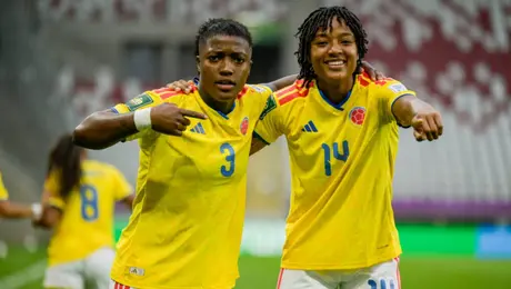 VIDEO: Jugadora de Colombia le cantó el gol en la cara a la portera de Costa Rica