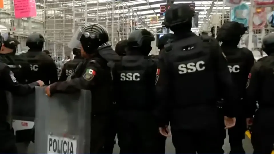 Un importante despliegue de autoridades se registró en Tepito, alcaldía Cuauhtémoc / Especial