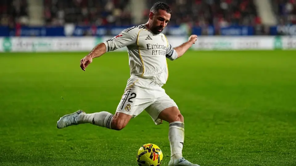 Dani Carvajal en partido del Real Madrid | AP