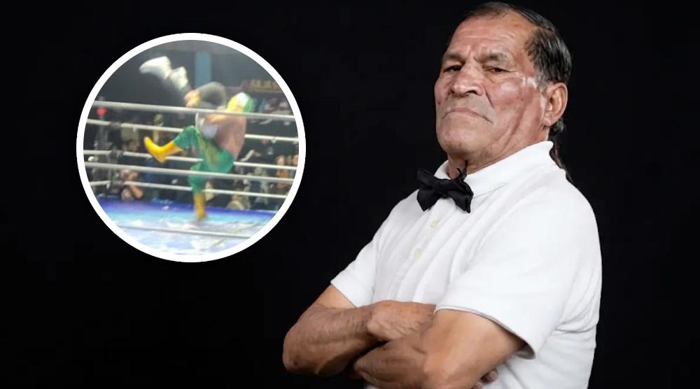 Photo: Récord El Hijo de Fishman detained for culpable homicide of referee El Búho