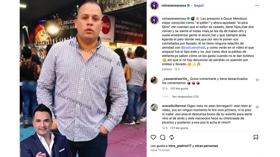 Personal de seguridad intervino después del altercado entre el cantante y el asistente / Captura de pantalla