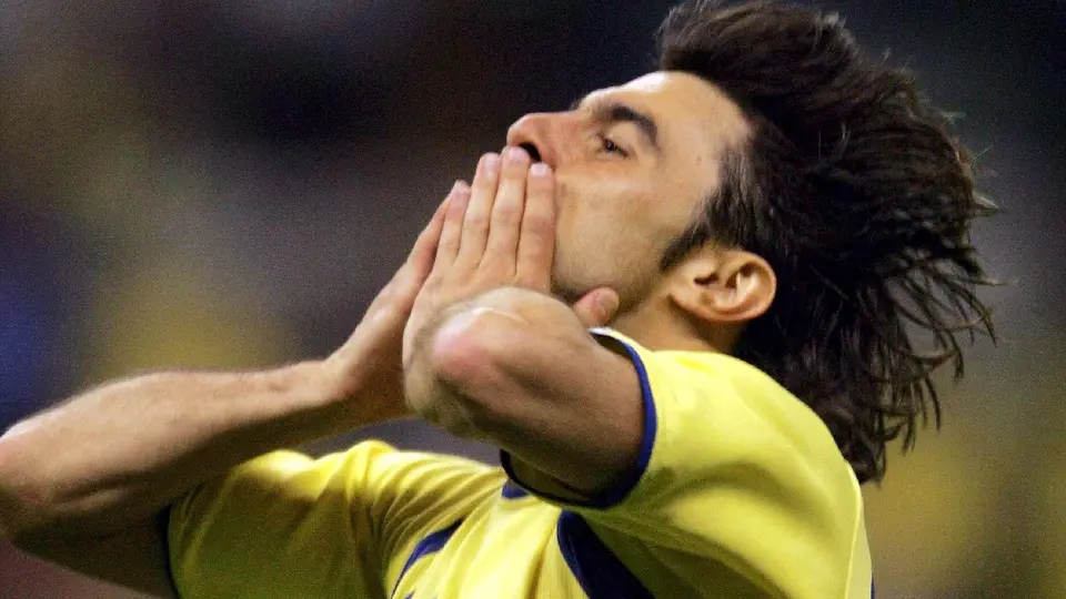 Claudio López celebrando un gol con América en el 2006 | MEXSPORT