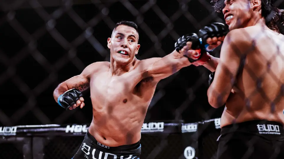Alfonso Sánchez en combate | Cortesía BUDO