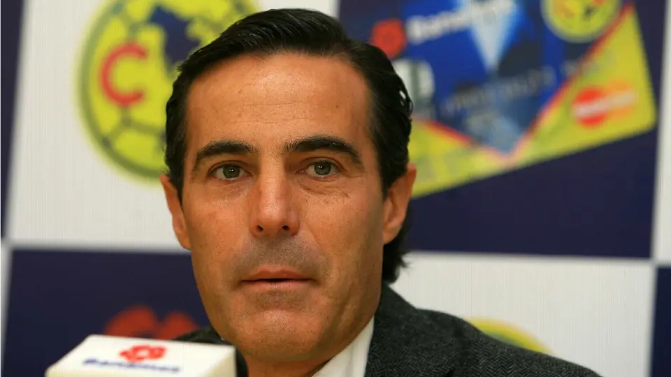 Michel Bauer en una conferencia de prensa como presidente de América | MEXSPORT