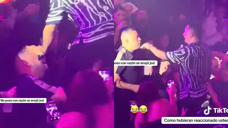Videos difundidos en redes sociales muestran el momento en que Josi Cuen reacciona ante el comportamiento de un asistente / Especial