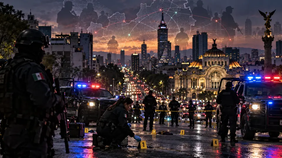FGR revela alta actividad criminal en CDMX: estas son las organizaciones detectadas