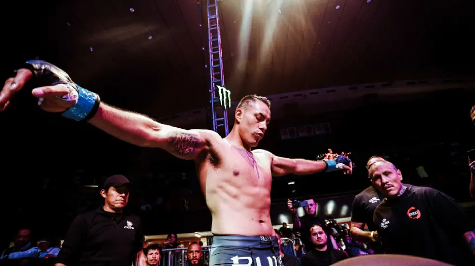 Alfonso Sánchez previo a combate | Cortesía BUDO