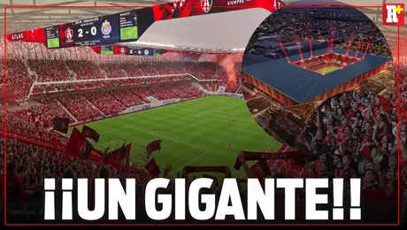 ¡Nuevo Estadio de Atlas recibirá a 40 mil aficionados!