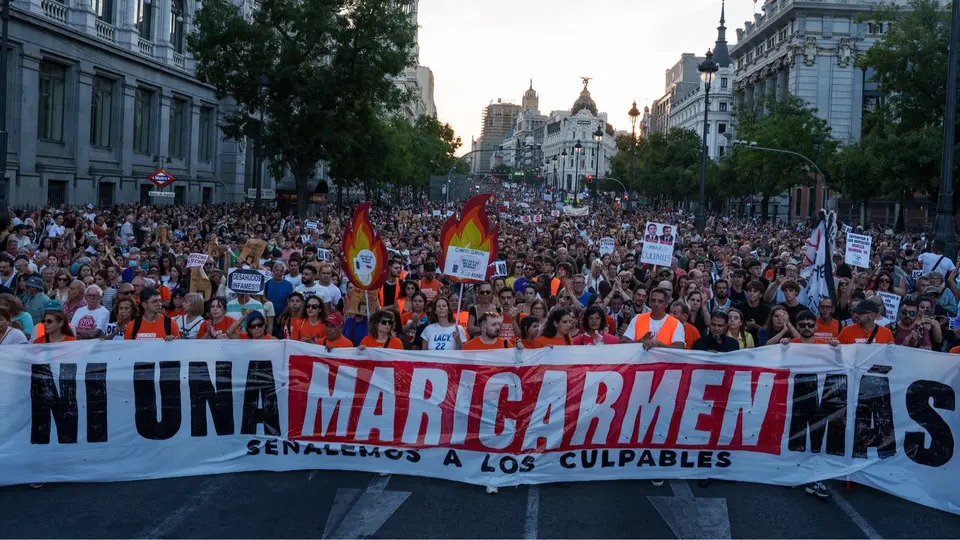 El caso de Maricarmen llegó al debate político español en medio de las protestas por el acceso a la vivienda / Redes Sociales