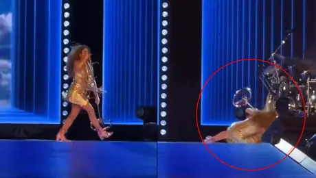 VIDEO: Shakira cae en pleno show en San Salvador ¿Cuál es su estado de salud?