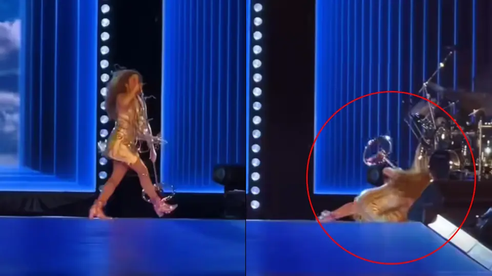 VIDEO: Shakira cae en pleno show en San Salvador ¿Cuál es su estado de salud?