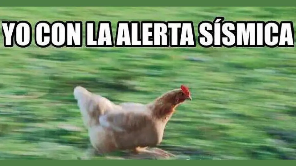 Llegan los memes… después del susto por el sismo de 5.7