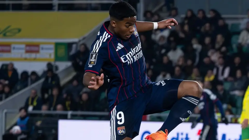 Endrick fue titular en el partido | IG: @ol